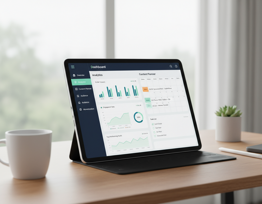 Influencer Personal SEO Dashboard